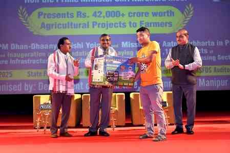 Manipur’s Tamenglong among 100 districts chosen nationwide for PM Dhan Dhaanya Krishi Yojana