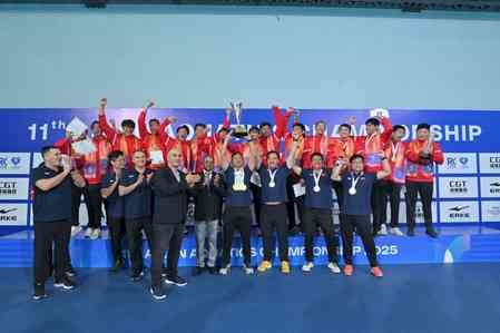 Asian Aquatic C’ships: China clinches double gold; Indian women’s water polo team seals Asiad berth