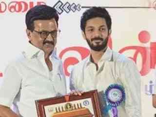 TN CM Stalin presents Kalaimamani awards to Sai Pallavi, SJ Suryah and Anirudh 