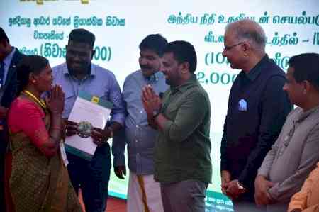 Sri Lankan President Dissanayake attends launch of Indian Housing Project Stage 2 Phase IV