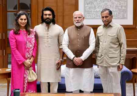PM Modi commends Ram Charan’s efforts in popularising archery with APL