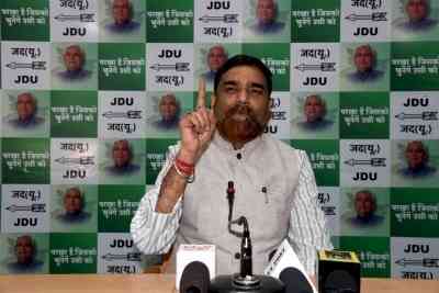 Mahagathbandhan’s boat stuck midstream, it will sink: JD(U)’s Rajeev Ranjan on Bihar polls