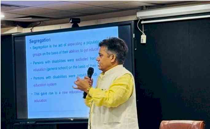 CRE Programme on “Inclusive Education and Policies/Legislation in India”