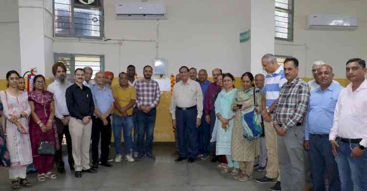 Inauguration of ACs in Mess Area of BH-3 donated by Panjab University Chemical Engineering & Technology Alumni Association 