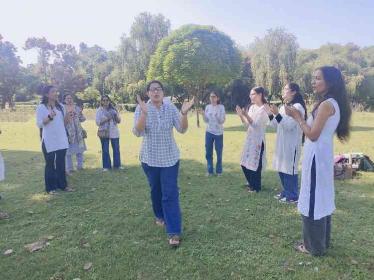 GHSC-10 Organises Nukkad Natak on “Surakshit Nari, Swastha Nari, Sashakt Nari” as a Part of Ongoing Poshan Maah Celebrations