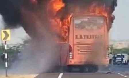 Jaisalmer bus fire: Over 15 feared dead, CM Sharma to visit soon