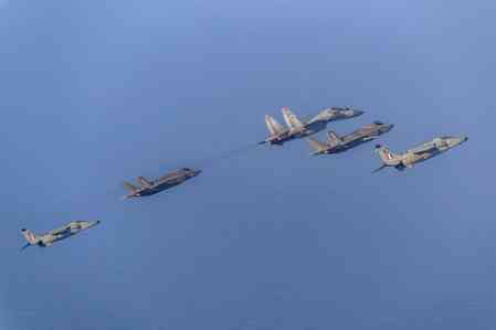 Indian Air Force, UK Royal Navy conduct joint exercise over Indian Ocean