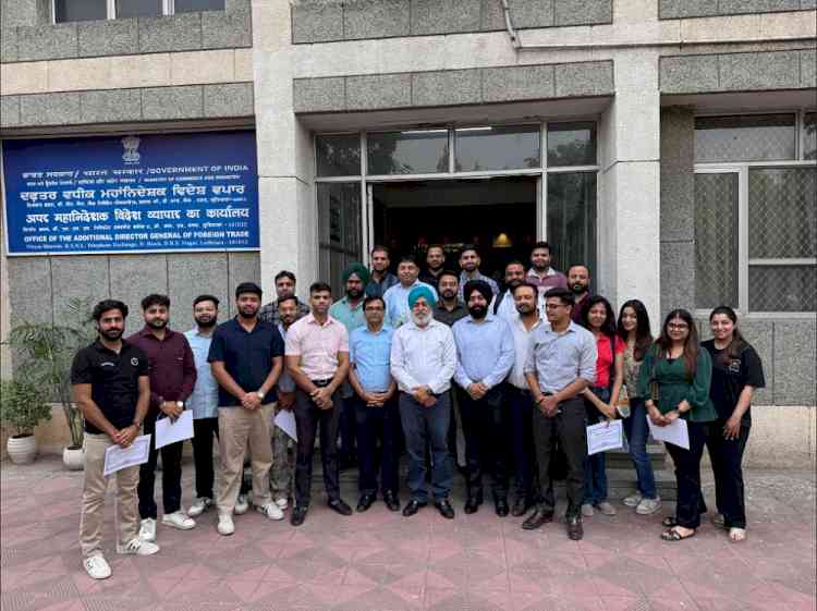 Certification Distribution Ceremony for “5th Batch of DGFT & FIEO's Certification Program on Exports” 