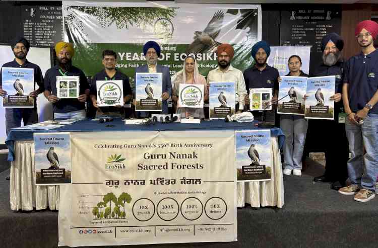 EcoSikh plans to revive Guru Gobind Singh’s ‘Baaj’ a bird on verge of extinction in Punjab