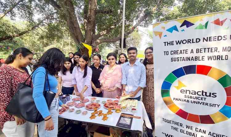 Empowering communities, enriching the planet: Enactus PU shines at MCM DAV and TARANG Fests 2025