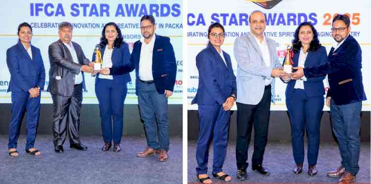 Cosmo Films honoured with IFCA Star Award for excellence in packaging innovation