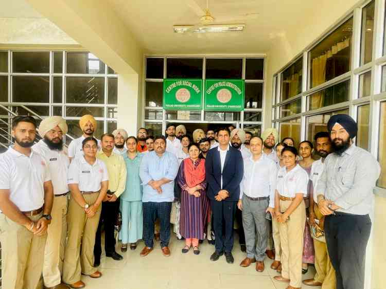 Cyber security awareness program at Centre for Police Administration, Panjab University