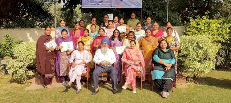 Finding Balance, Building Strength: PAMETIs training for women extension functionaries concludes