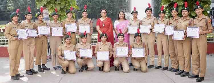 KMV’s NCC Cadets Excel at Combined Annual Training Camp