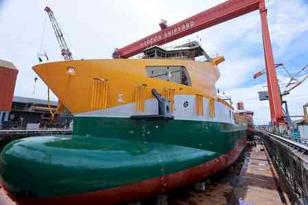 Cochin Shipyard launches three advanced vessels, boosting India’s maritime strength