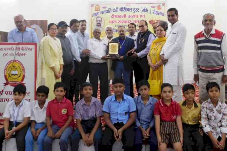 बाल संस्कार एवं दीपावली उत्सव आयोजित