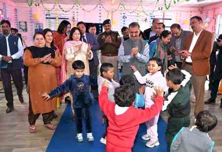 Himachal CM celebrates Diwali with inmates of Bal Ashram