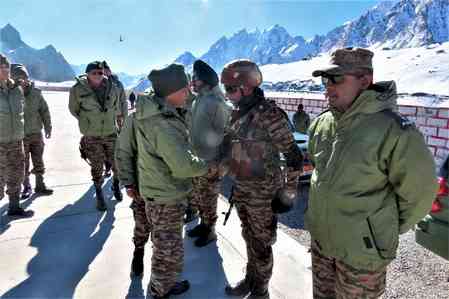 Army Chief Gen Dwivedi visits forward posts in Uttarakhand to celebrate Diwali with troops 