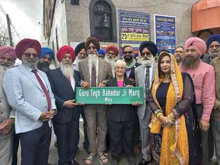 Road in New York City renamed Guru Tegh Bahadur Ji Marg honouring legacy