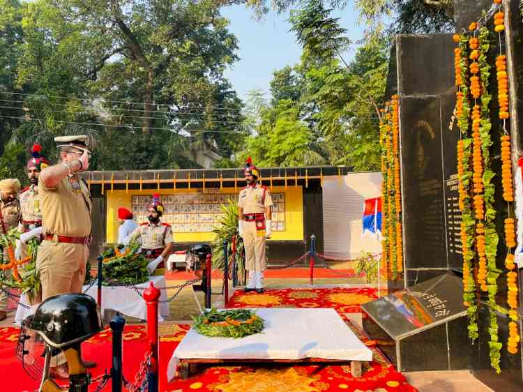 Police Commemoration Day: CP pays heartfelt tributes to Martyrs 