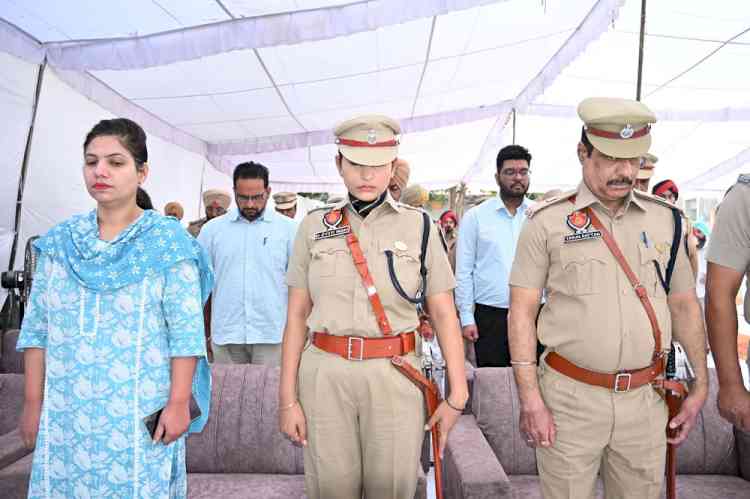Police Commemoration Day observed by Khanna Police