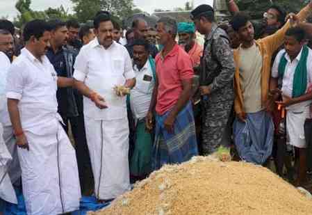 ‘Will raise paddy procurement issue with govt’: Palaniswami assures farmers  