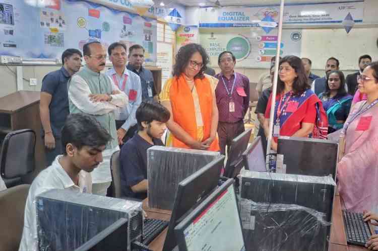 Sri Lankan Prime Minister Visits AIF’s Advanced ICT Lab in Delhi