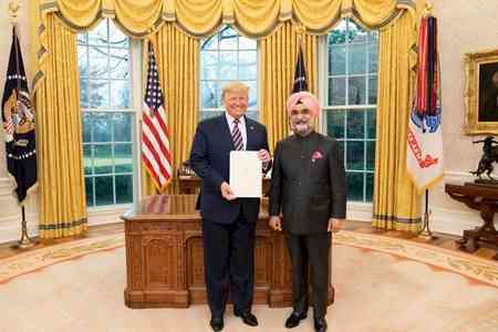 Trump writes to ex-Indian envoy Sandhu, shares condolences over brother’s death