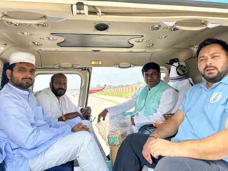 Tejashwi kicks off poll campaign, slams PM Modi over Bihar's law and order situation
