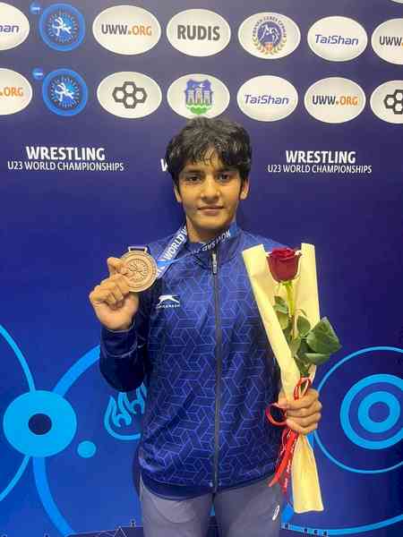 Indian women wrestlers shine in U-23 Senior World Wrestling Championship in Serbia