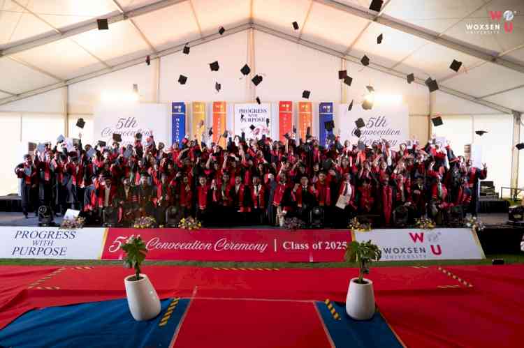 Woxsen University Confers Degrees to 800+ Graduates at 5th Convocation, Honours Stanford Professor Dr. John P.A. Ioannidis