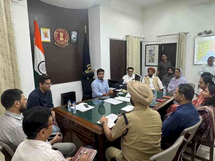 Detailed discussions on route plan for the grand Nagar Kirtan