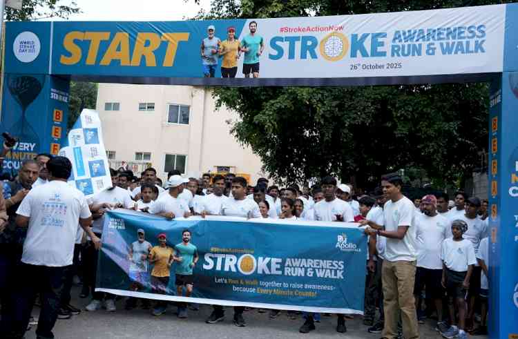 5,000+ People, One Mission: Apollo Hospitals’ Stroke Awareness Run Rallies Bengaluru Ahead of World Stroke Day