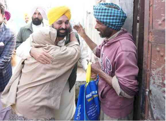 Prosperity at Your Doorstep. Mann Government Upgrades 'Atta-Dal' Scheme to 'Complete Ration Package,' Home Delivery for 1.42 Crore.