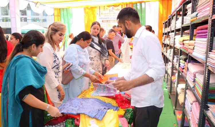 Khadi Exhibition starts at Panjab University Student Centre