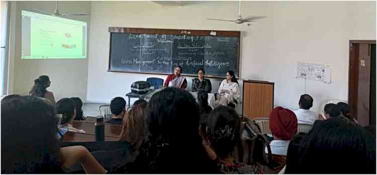 Department of Education organizes Lecture-cum-discussion on Stress Management in the Era of AI