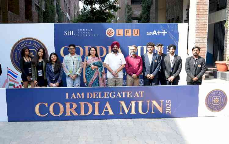 Cordia MUN 2025 at LPU Inspired Youth through Diplomacy, Debate, and Dialogue