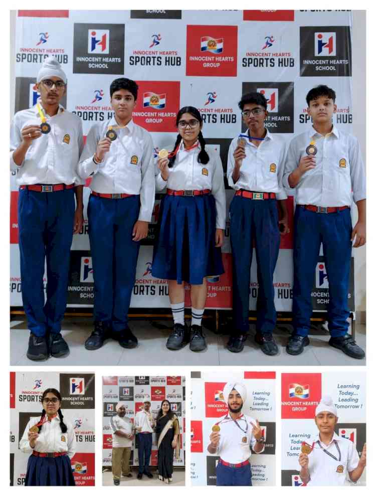 Innocent Hearts Students Excel in 69th PSEB's District Karate Championship