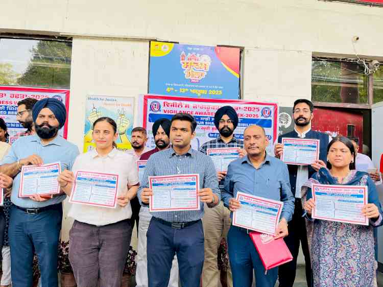 DC and SSP Vigilance exhort youth to lead fight against corruption for transparent society