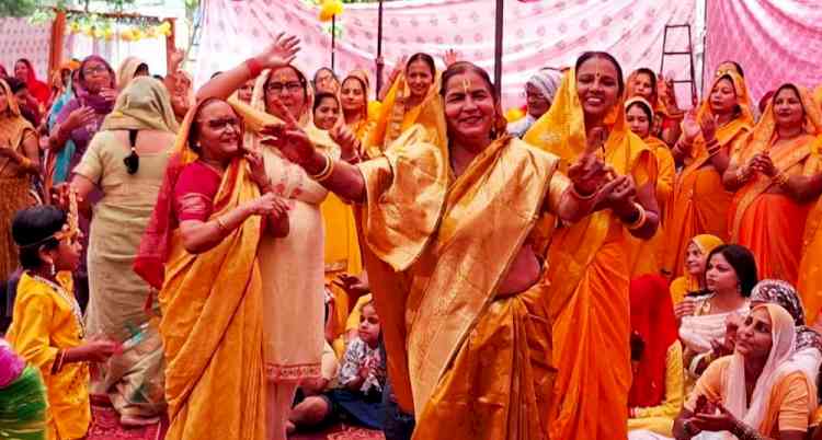 श्रीमद्भागवत कथा के चौथे दिन वामन और श्रीकृष्ण अवतार हुआ