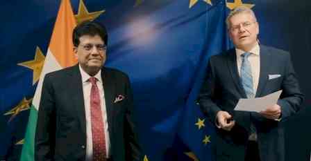 India, EU hold 'intense but very productive talks' on mutually beneficial FTA