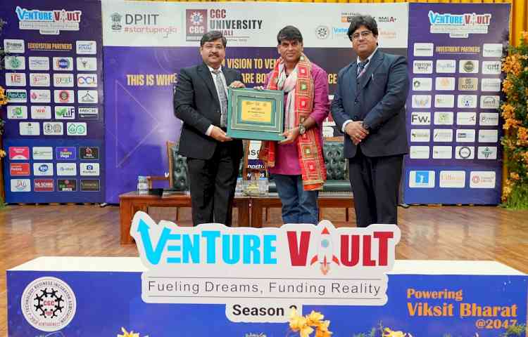 Young Innovators Take Flight with ‘VentureVault Season 2’ at CGC University, Mohali
