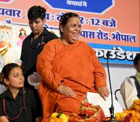 Former MP CM Uma Bharti proposes to give one cow to each 'Ladli Behna' scheme beneficiary