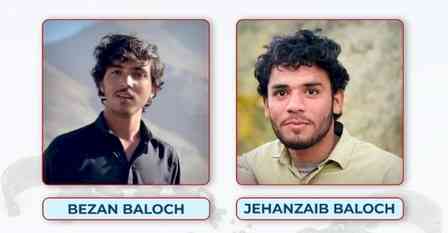 Another two Baloch students forcibly disappeared by Pakistani forces