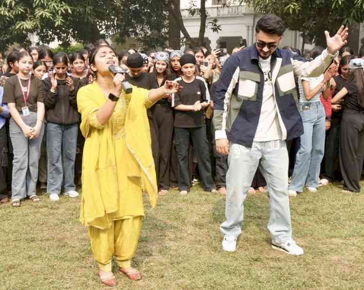 KMVites Dazzle with Talent During the Shooting of a TV Program on Campus