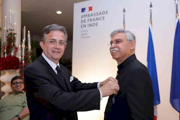 Sunil Kant Munjal Honoured with France’s “Chevalier de l’Ordre National du Mérite”