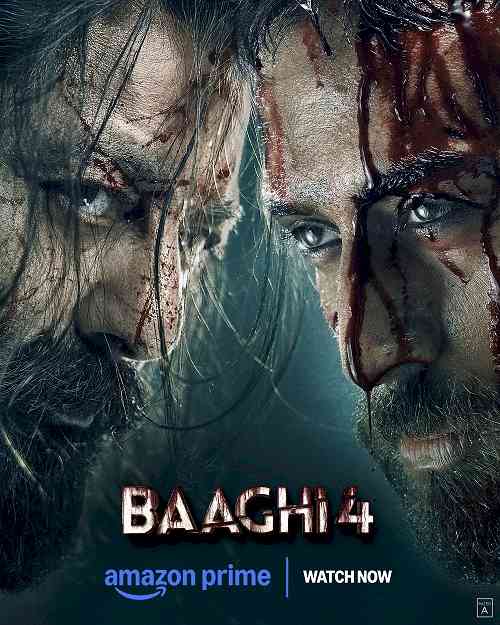 Prime Video Announces the Exclusive Global Streaming Premiere of Tiger Shroff’s Action Thriller Baaghi 4