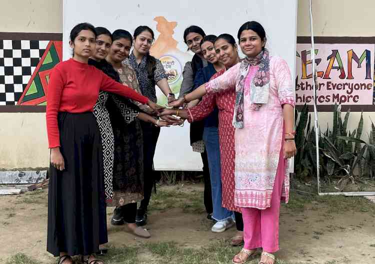 NSS Unit of Innocent Hearts College of Education celebrated National Unity Day