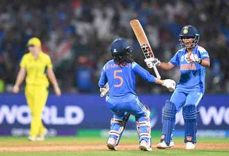 Women's World Cup: India celebrate historic semis win — It’s Diwali again!
