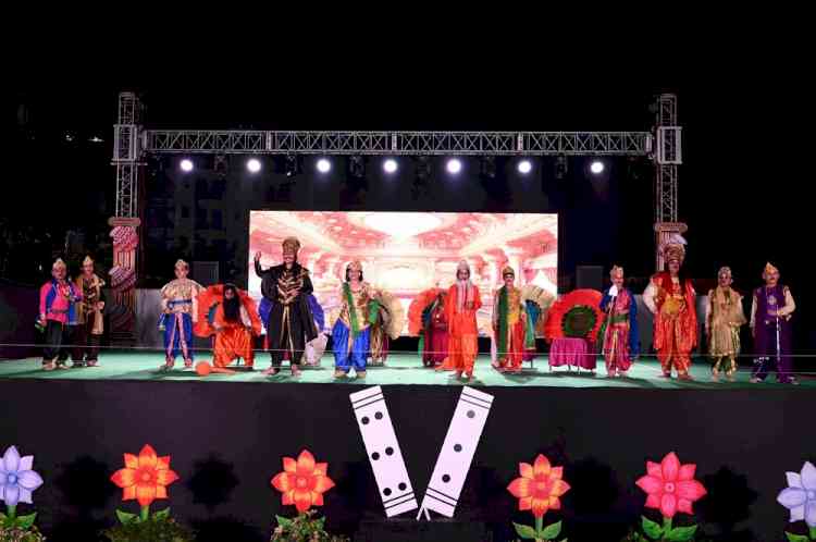Aravali International School Stages Day One of ‘Mahabharat’